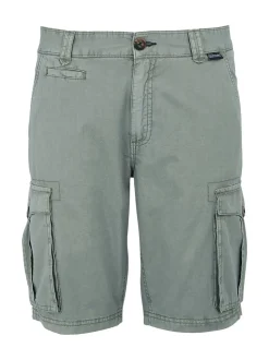 Regatta Grey Mens Shorebay Vintage Look Cargo II Shorts