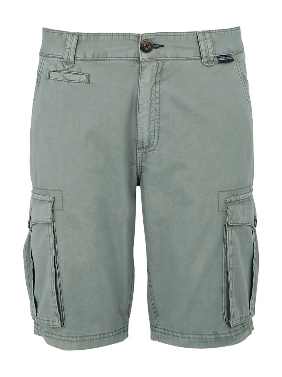 Regatta Grey Mens Shorebay Vintage Look Cargo II Shorts