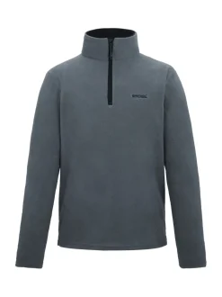 Regatta Grey Thompson Fleece Zip Neck