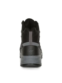 Regatta Off Black Mens Vendeavour Waterproof Hiking Boots