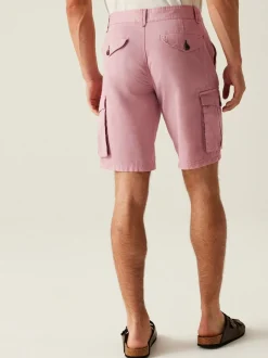 Regatta Pink Mens Shorebay Vintage Look Cargo II Shorts