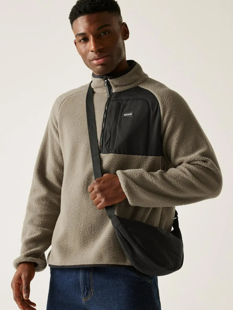 Regatta Stone Frankie Borg Half Zip Fleece