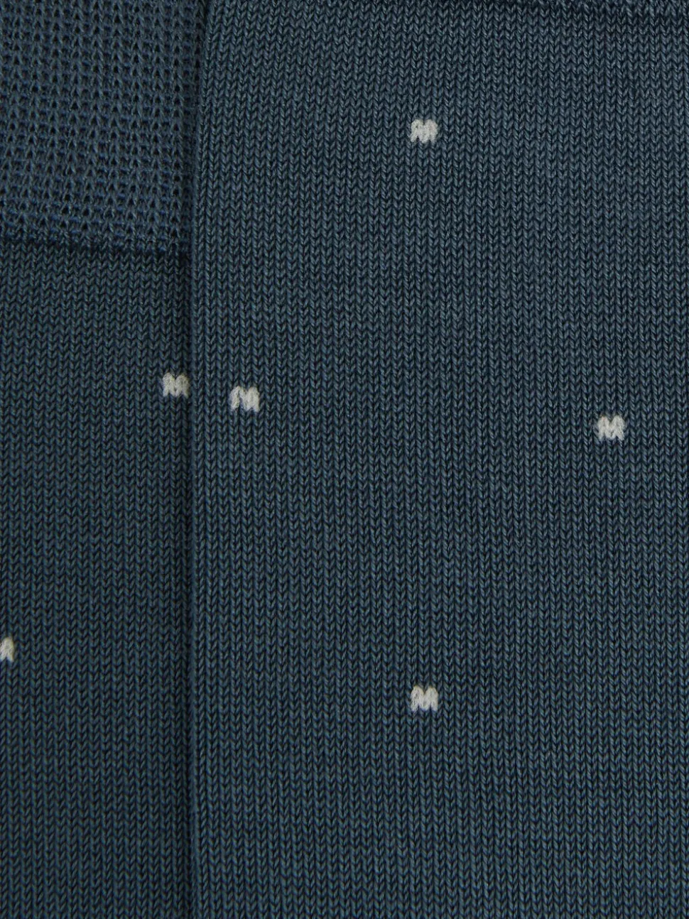 Reiss Airforce Blue Mario Spot Polka Dot Socks
