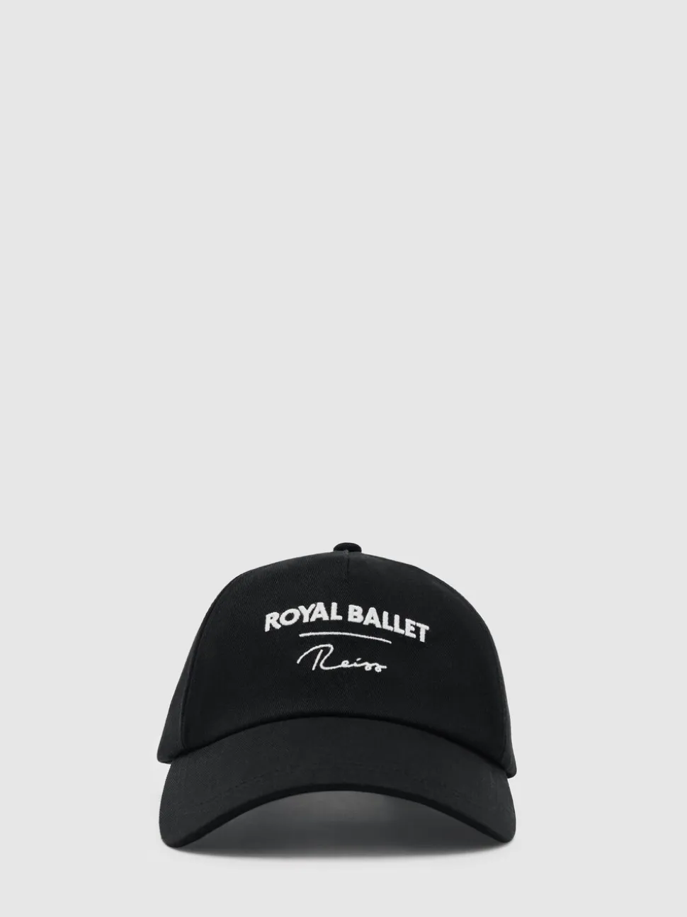 Reiss Black Adagio Reiss | Royal Ballet Logo Cap Unisex Fit