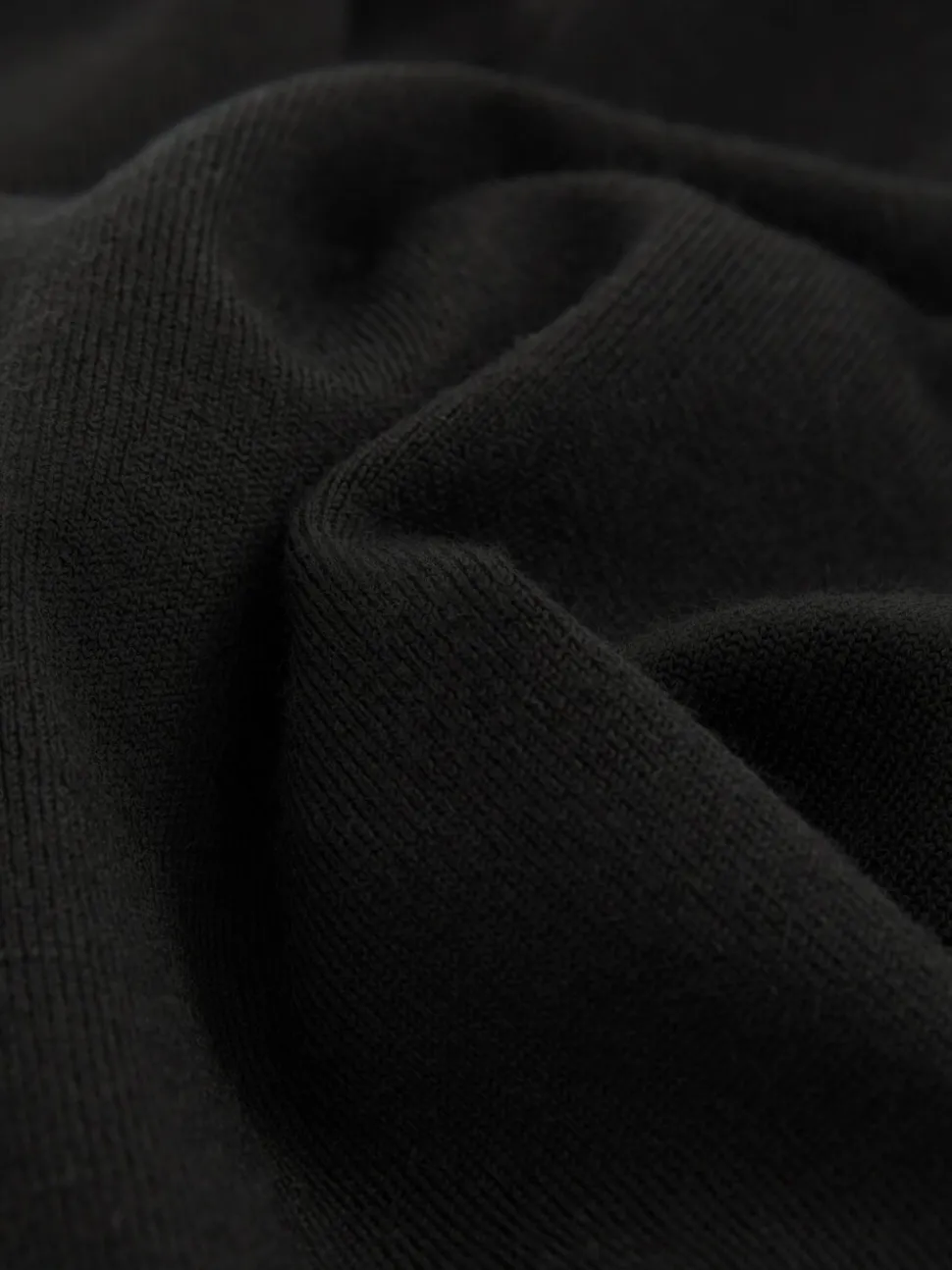 Reiss Black Billings Merino-Blend Stretch Joggers
