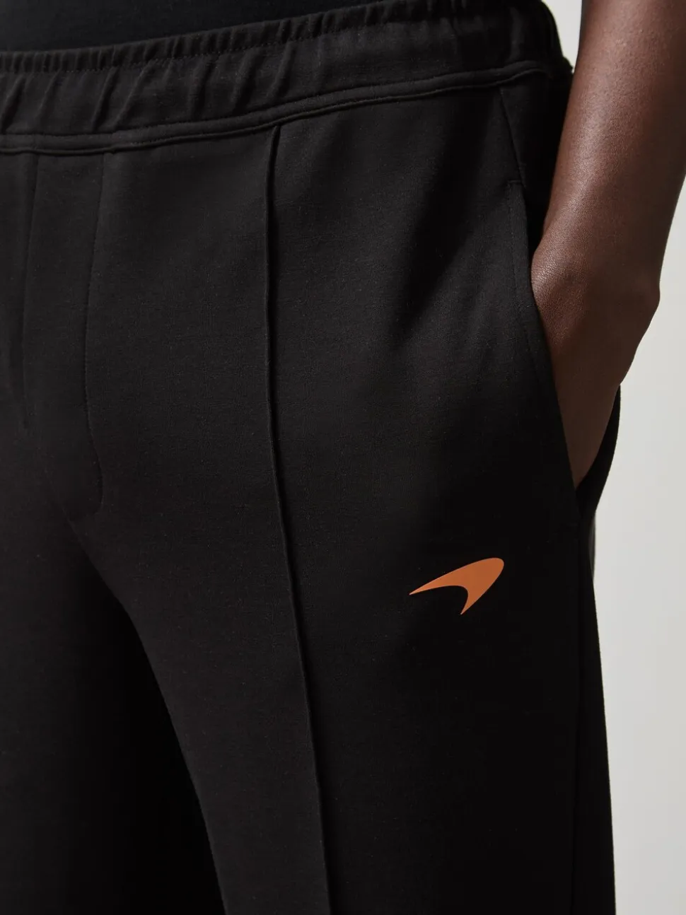 Reiss Black Borough McLaren F1 Team Interlock Joggers