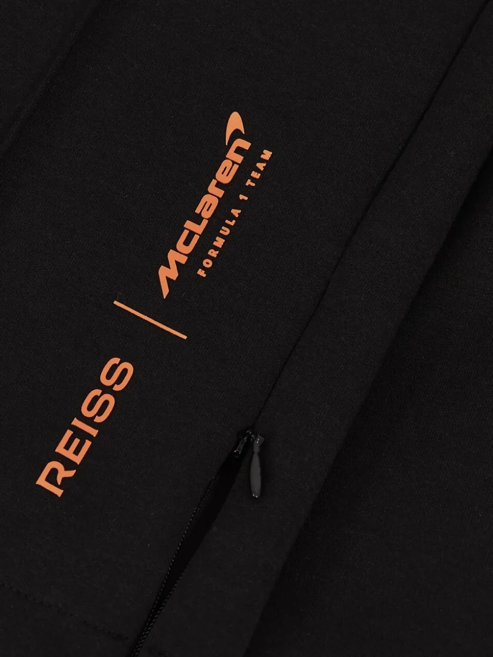 Reiss Black Borough McLaren F1 Team Interlock Joggers