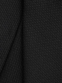Reiss Black Ceremony Textured Silk Blend Tie