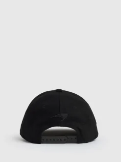 Reiss Black 9Fifty McLaren Racing Embroidered Cap Unisex Fit