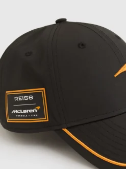 Reiss Black 9Forty McLaren F1 Team Speedmark Logo Cap Unisex Fit
