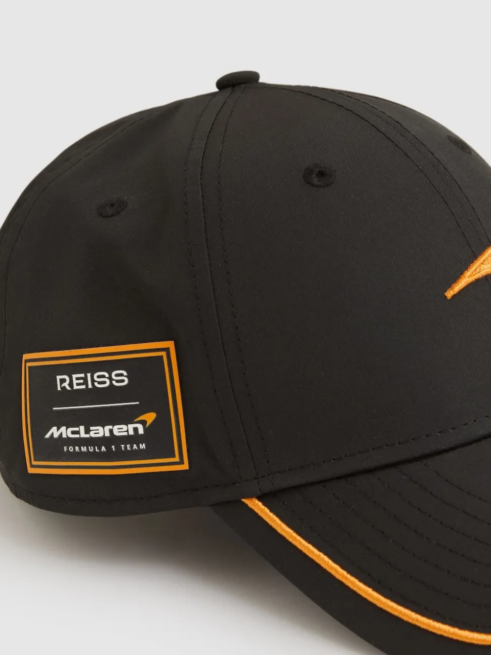 Reiss Black 9Forty McLaren F1 Team Speedmark Logo Cap Unisex Fit