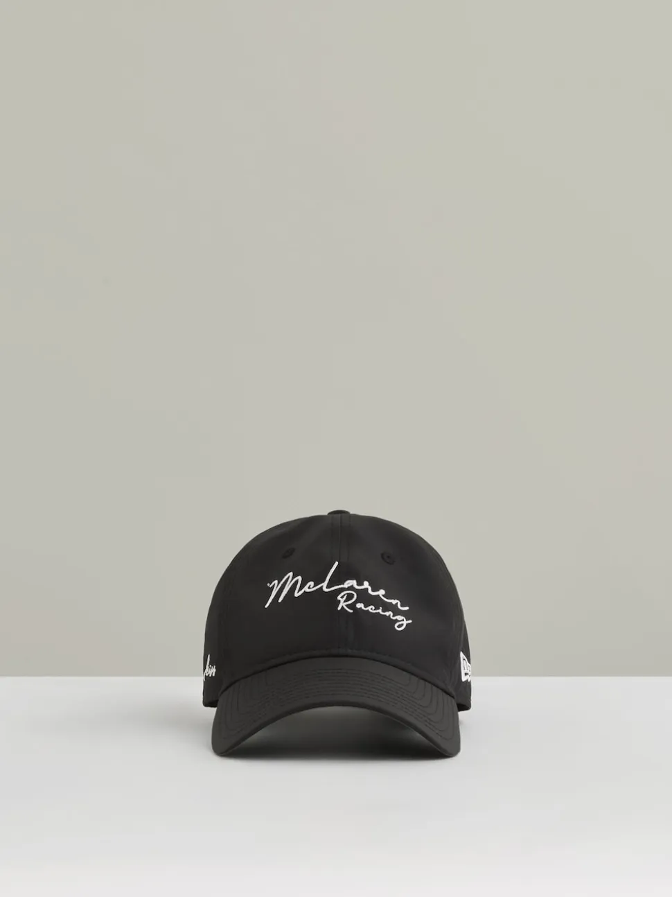 Reiss Black 9Twenty Unisex Fit McLaren Racing Logo Embroidered Cap