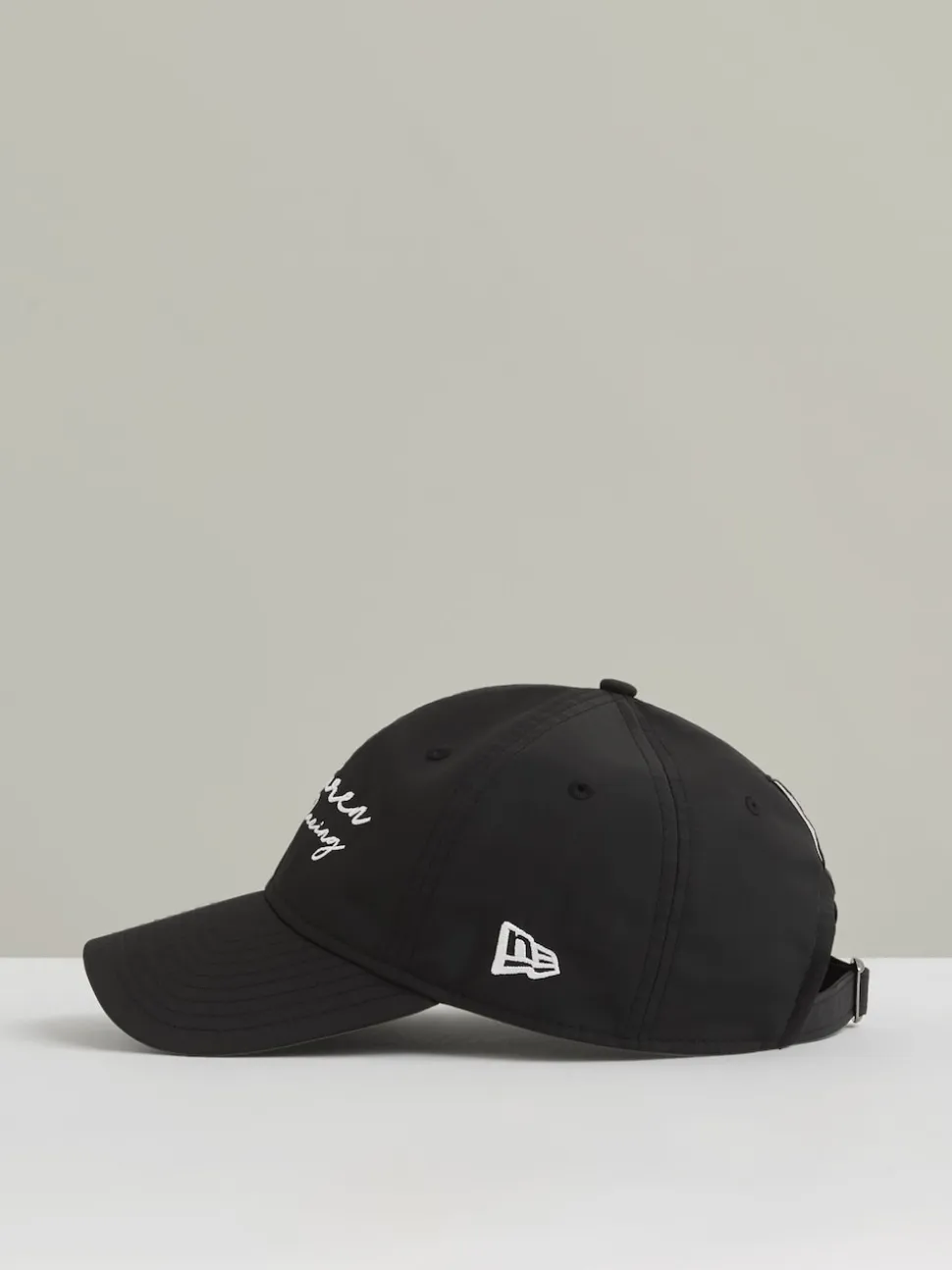 Reiss Black 9Twenty Unisex Fit McLaren Racing Logo Embroidered Cap
