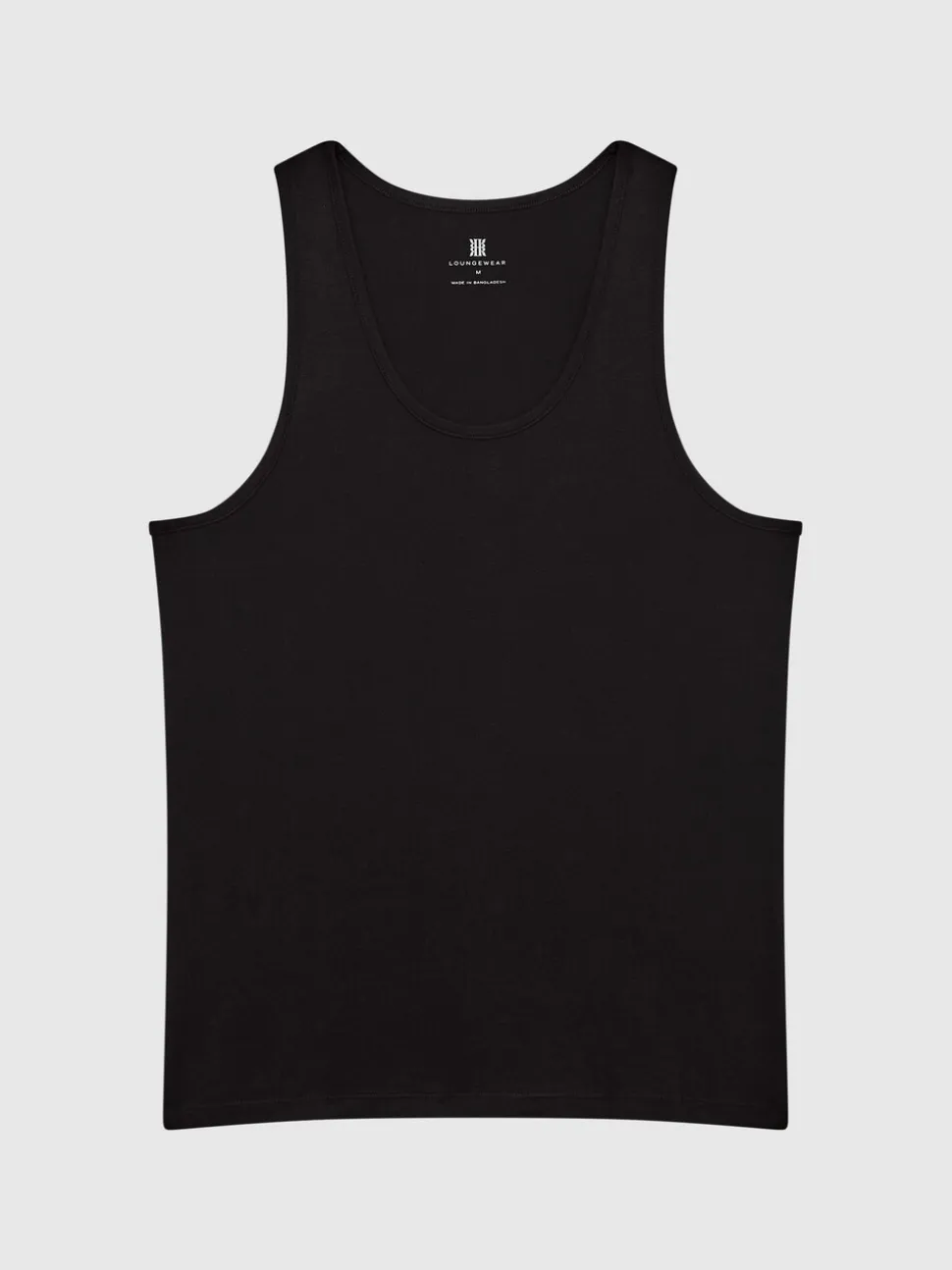 Reiss Black Vinnie Cotton Stretch Vest