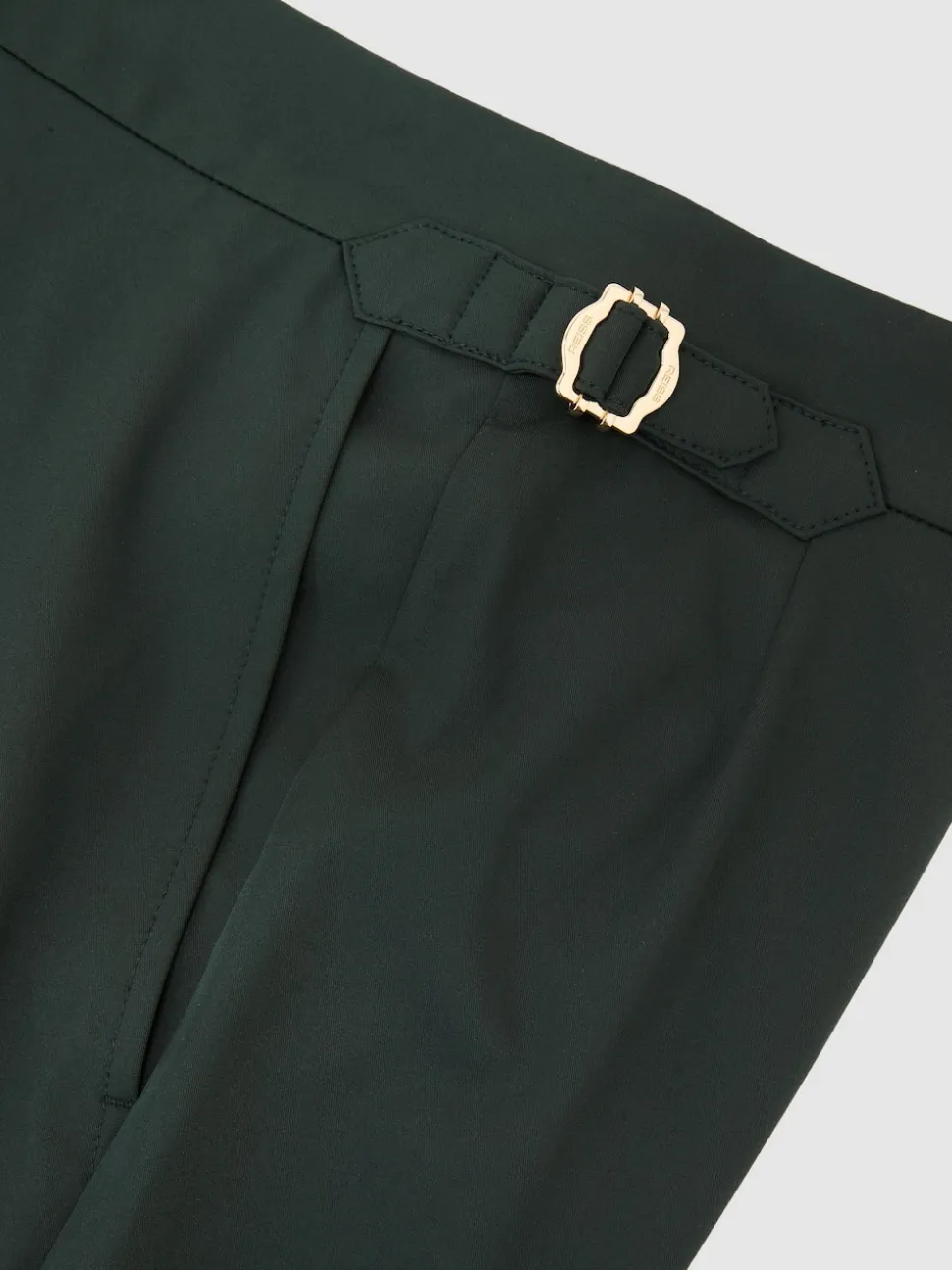 Reiss Bottle Green Sun Side-Adjuster Swim Shorts