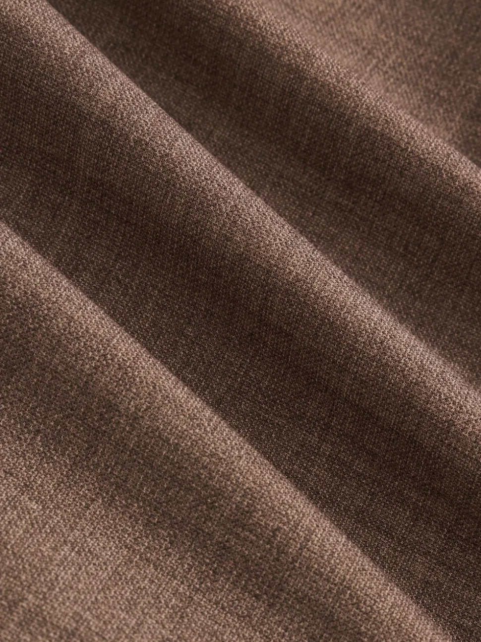 Reiss Brown Belmont Db Double-Breasted Textured Suit Blazer With Wool Slim-Fit
