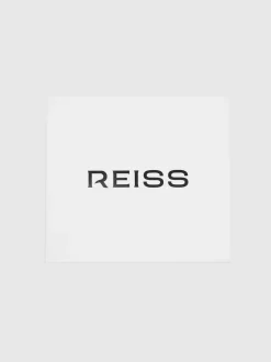 Reiss Chocolate Brown Chesterfield Gs Merino Wool Scarf and Beanie Gift Set