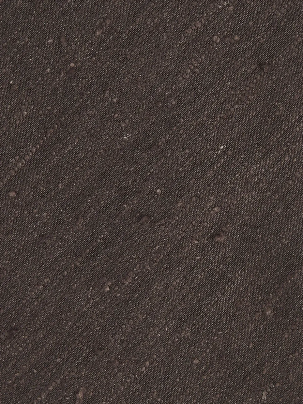 Reiss Chocolate Brown Falco Silk Blend Textured Tie