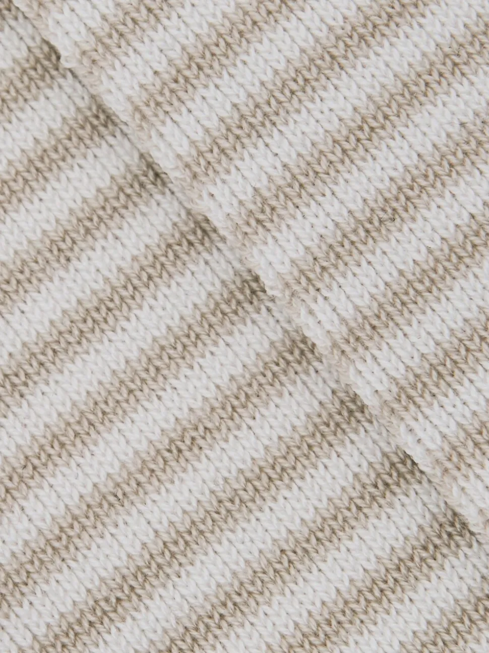 Reiss Ecru/Oatmeal Mario Stripe Striped Socks