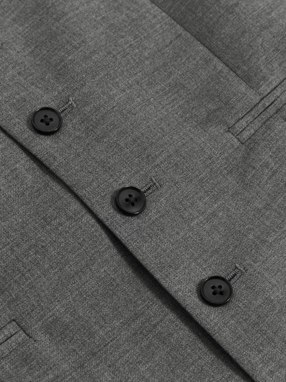 Reiss Grey Aspire Slim-Fit Wool Suit Waistcoat