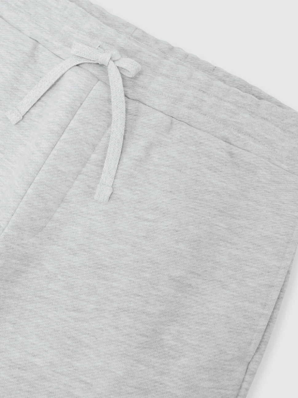 Reiss Grey Melange Tanner Cotton-Blend Heavyweight Joggers