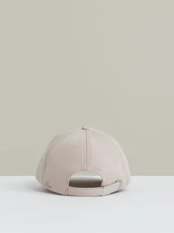 Reiss Light Camel Paco Jersey Logo-Embroidered Baseball Cap