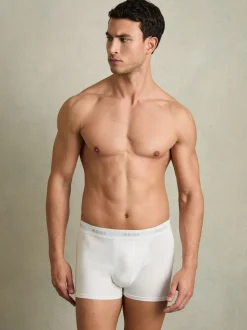 Reiss Multi Heller Three Pack of Organic Cotton Blend Boxers