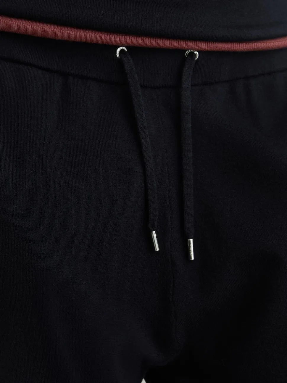 Reiss Navy Billings Merino Wool-Blend Cuffed Joggers