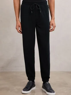 Reiss Navy Caldera Corduroy Drawstring Joggers