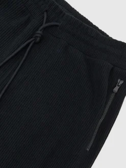 Reiss Navy Caldera Corduroy Drawstring Joggers