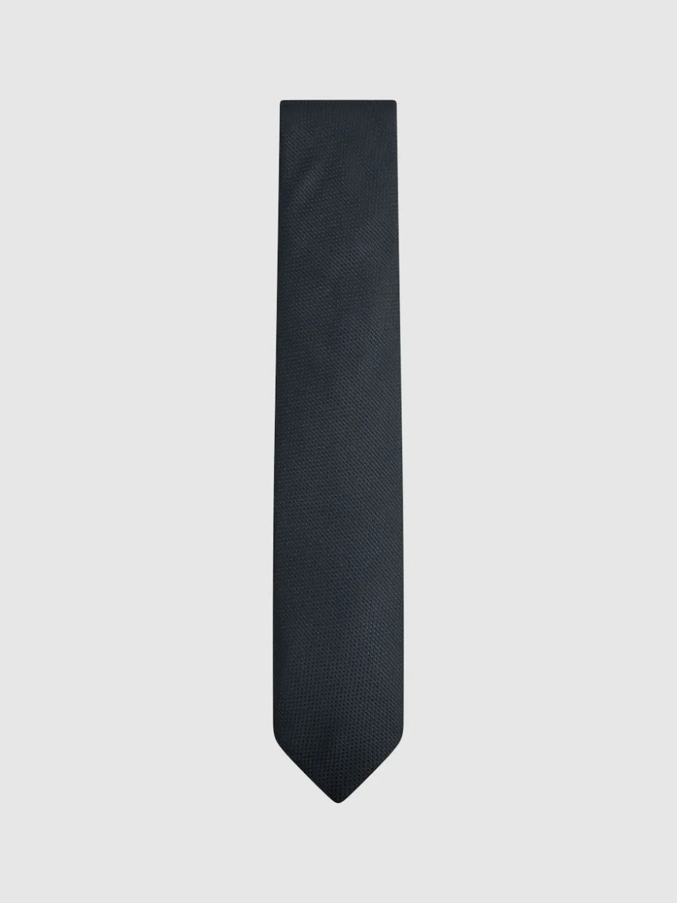 Reiss Navy Ceremony Textured Silk Blend Tie
