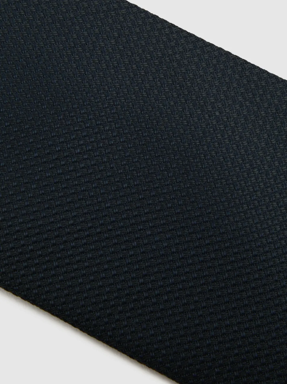 Reiss Navy Ceremony Textured Silk Blend Tie