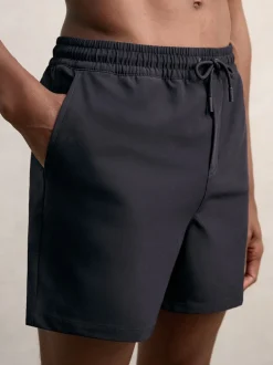 Reiss Navy Cliff Drawstring Swim Shorts