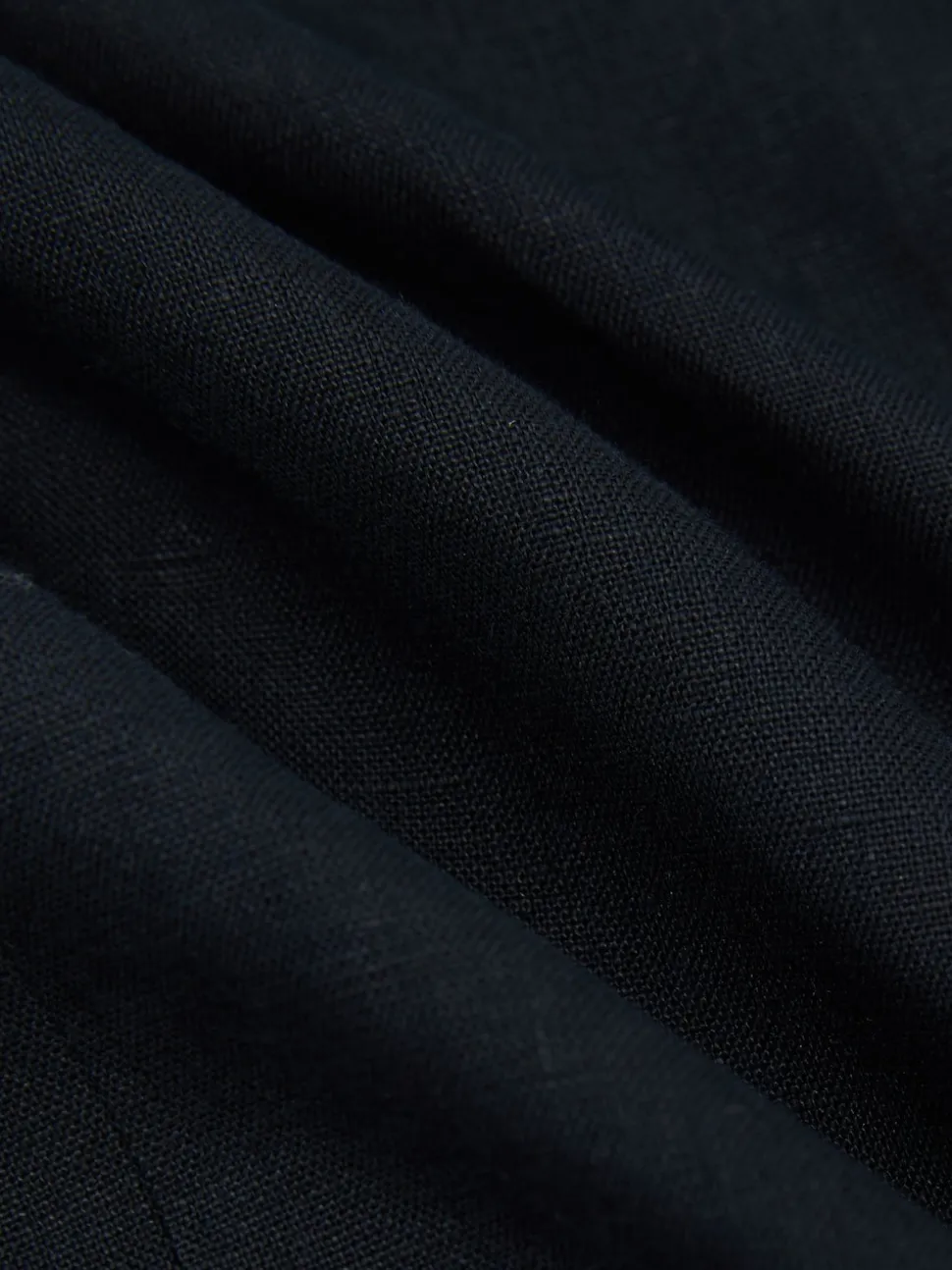 Reiss Navy Kin Single Breasted Linen Blazer Tailored-Fit
