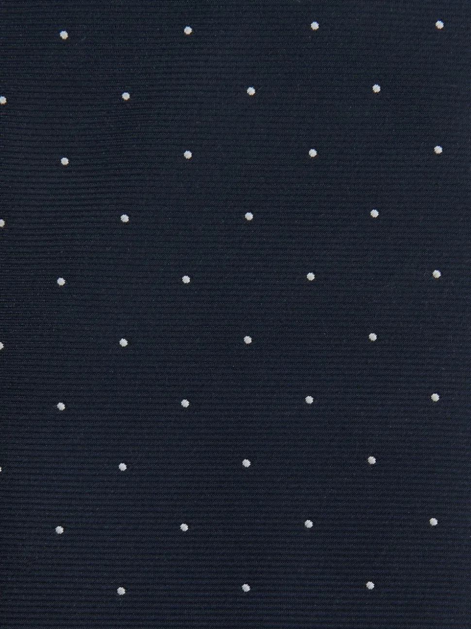 Reiss Navy Liam Polka Dot Silk Tie