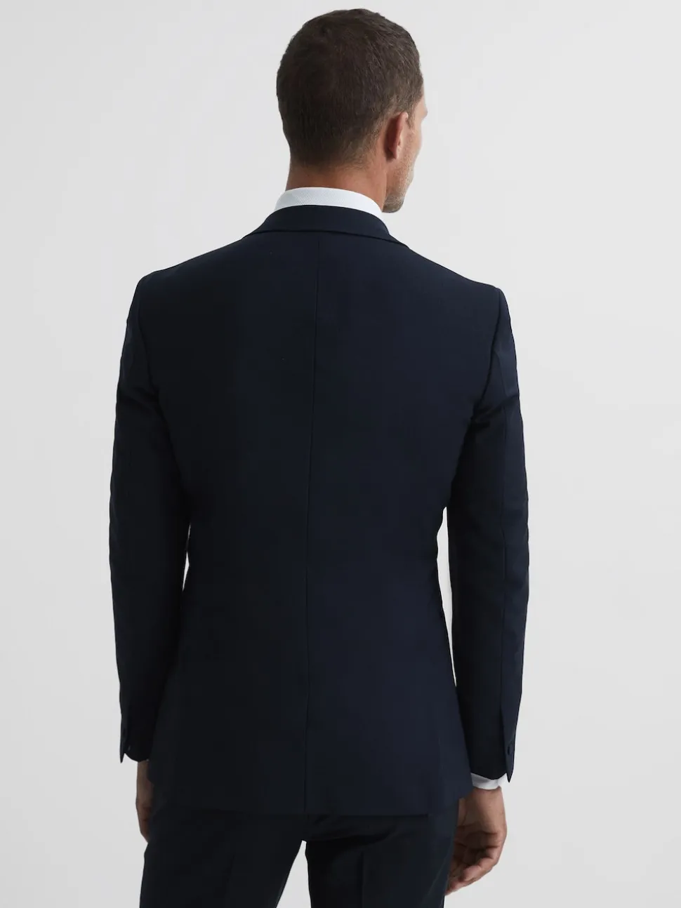 Reiss Navy Poker Modern Fit Performance Dinner Jacket