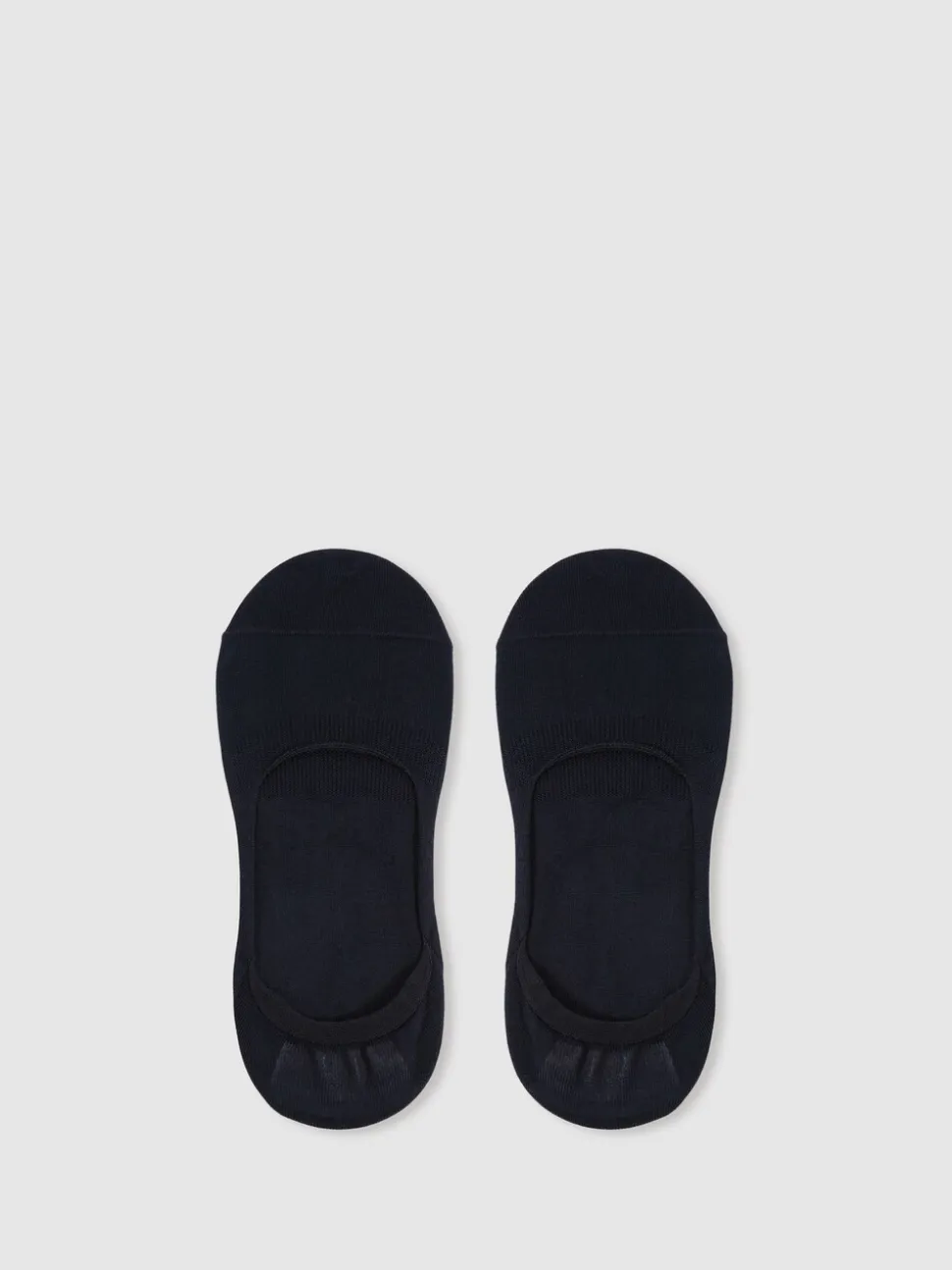 Reiss Navy Rafi Cotton-Blend Loafer Socks