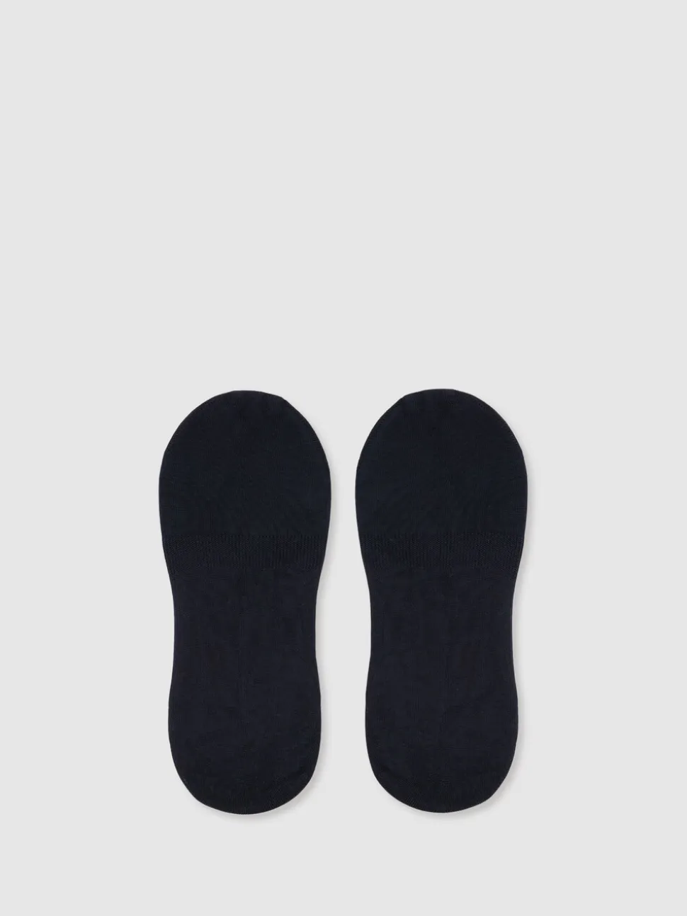 Reiss Navy Rafi Cotton-Blend Loafer Socks