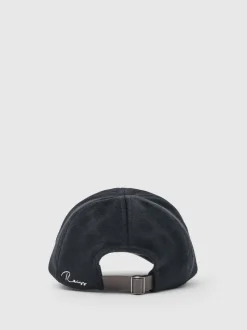 Reiss Navy Sable Wool-Blend Baseball Cap
