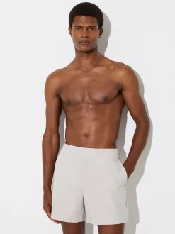 Reiss Off White Sun Side-Adjuster Swim Shorts