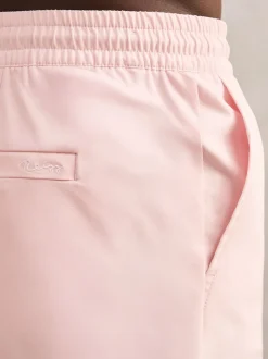 Reiss Pink Cliff Drawstring Swim Shorts