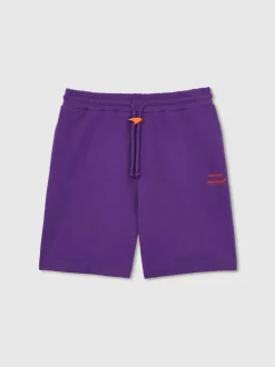 Reiss Purple Knox McLaren F1 Team Drawstring Shorts