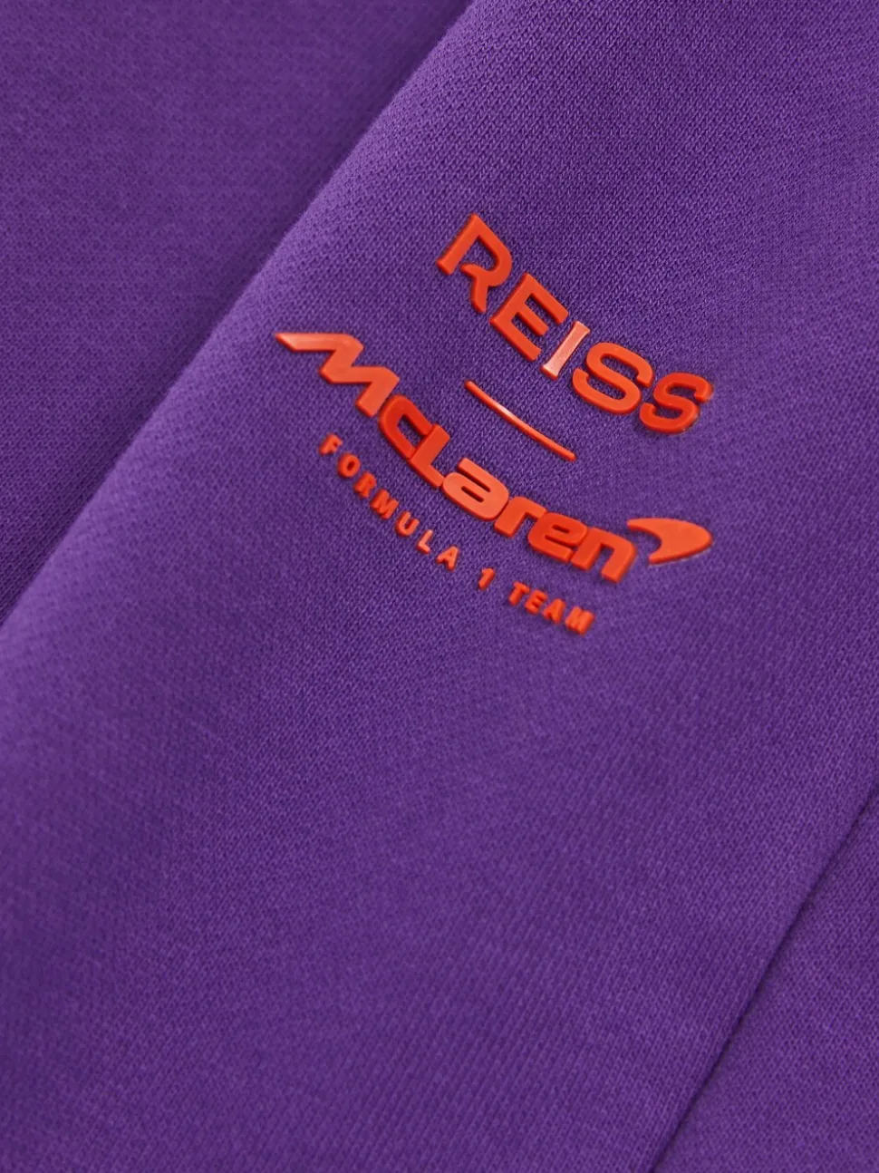 Reiss Purple Knox McLaren F1 Team Drawstring Shorts