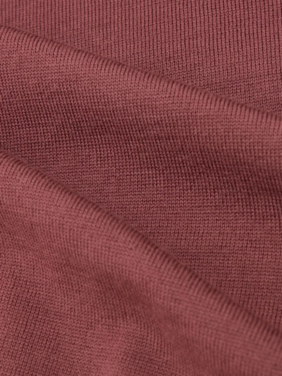 Reiss Raspberry Pink Wessex Merino Wool Crew Neck Jumper