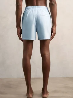 Reiss Soft Blue Cliff Drawstring Swim Shorts
