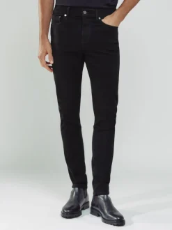 Reiss Stay Black Bleaker Skinny-Fit Jeans