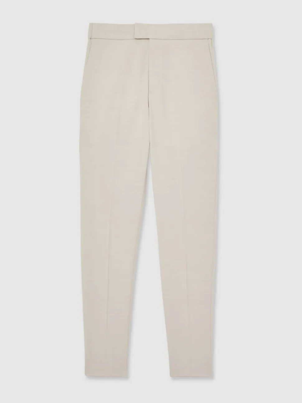 Reiss Stone Found Stretch Slim Fit Drawstring Trousers