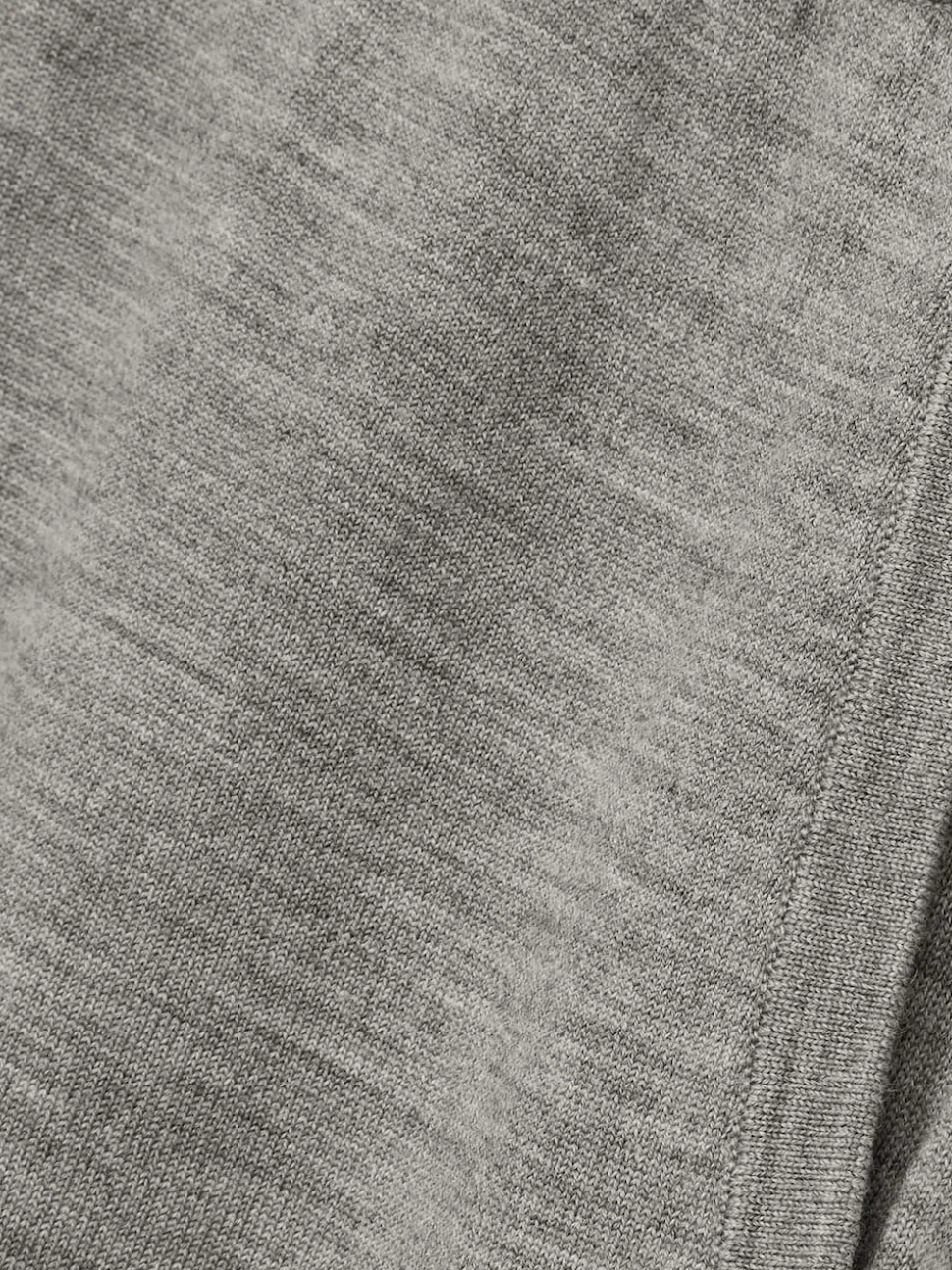 Reiss Warm Grey Melange Billings Merino-Blend Stretch Joggers