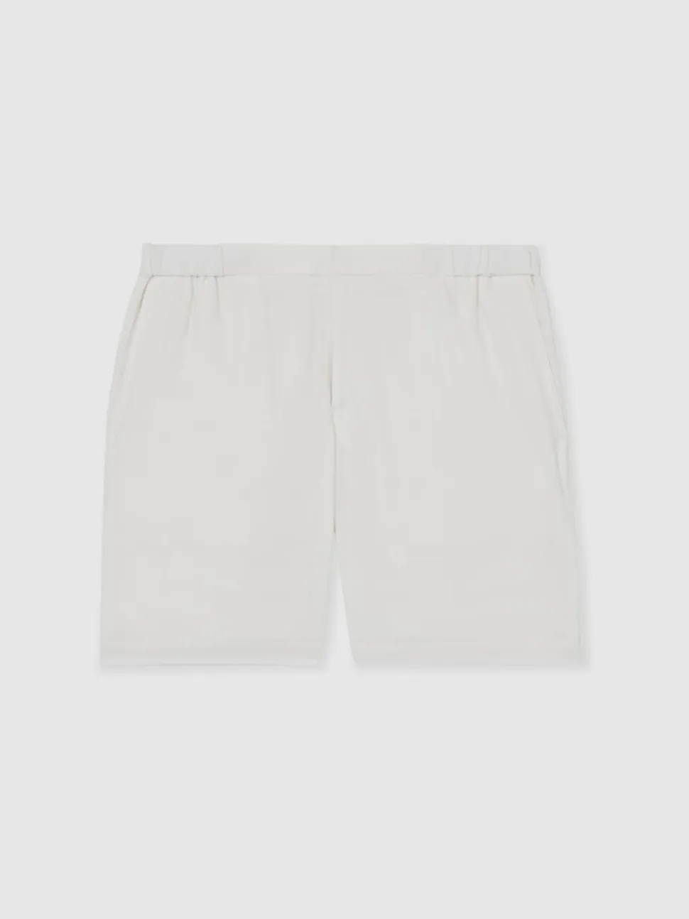 Reiss White Deck Drawstring Chino Shorts