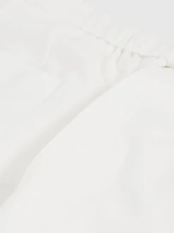 Reiss White Deck Drawstring Chino Shorts